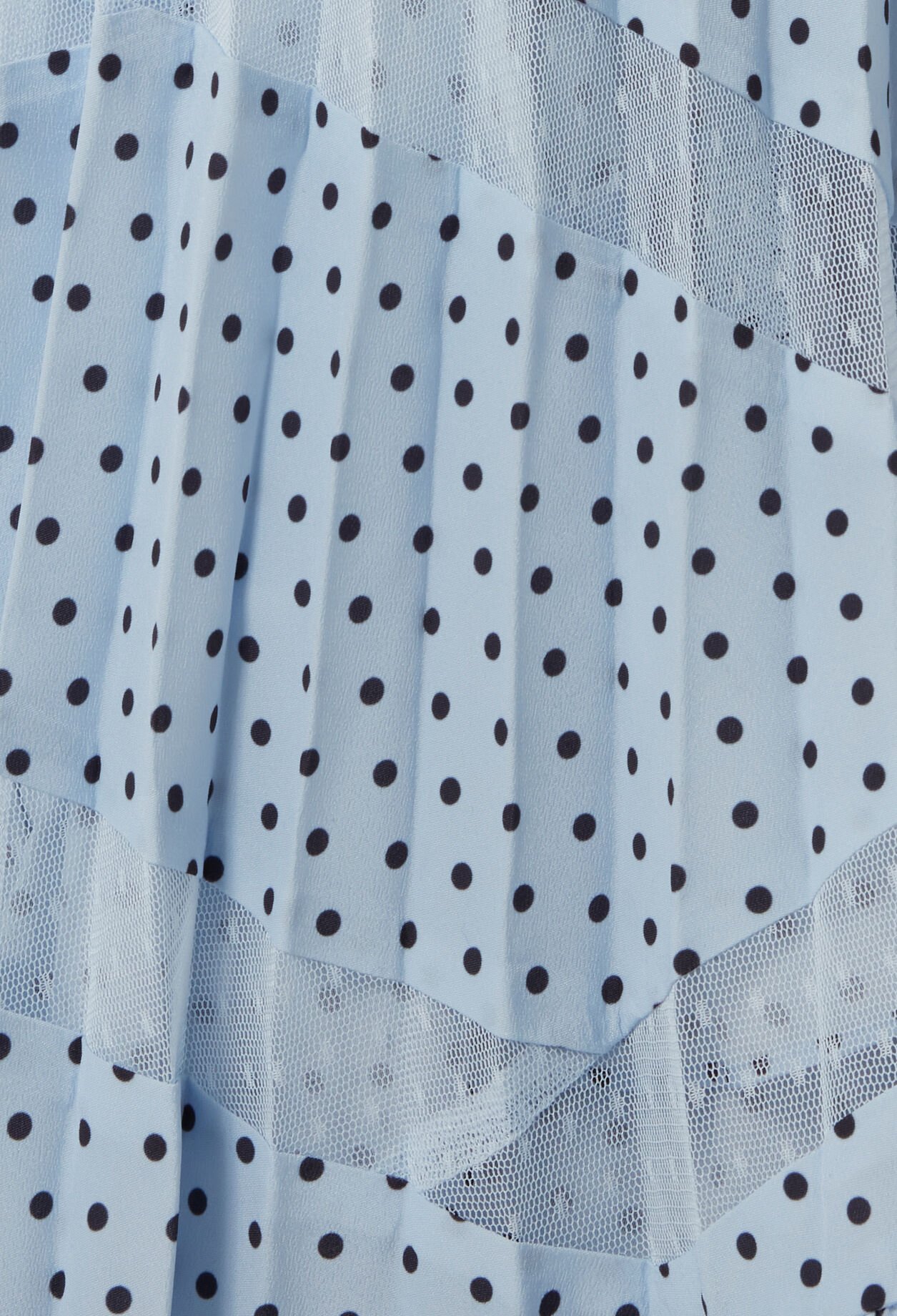 Polka dot midi dress