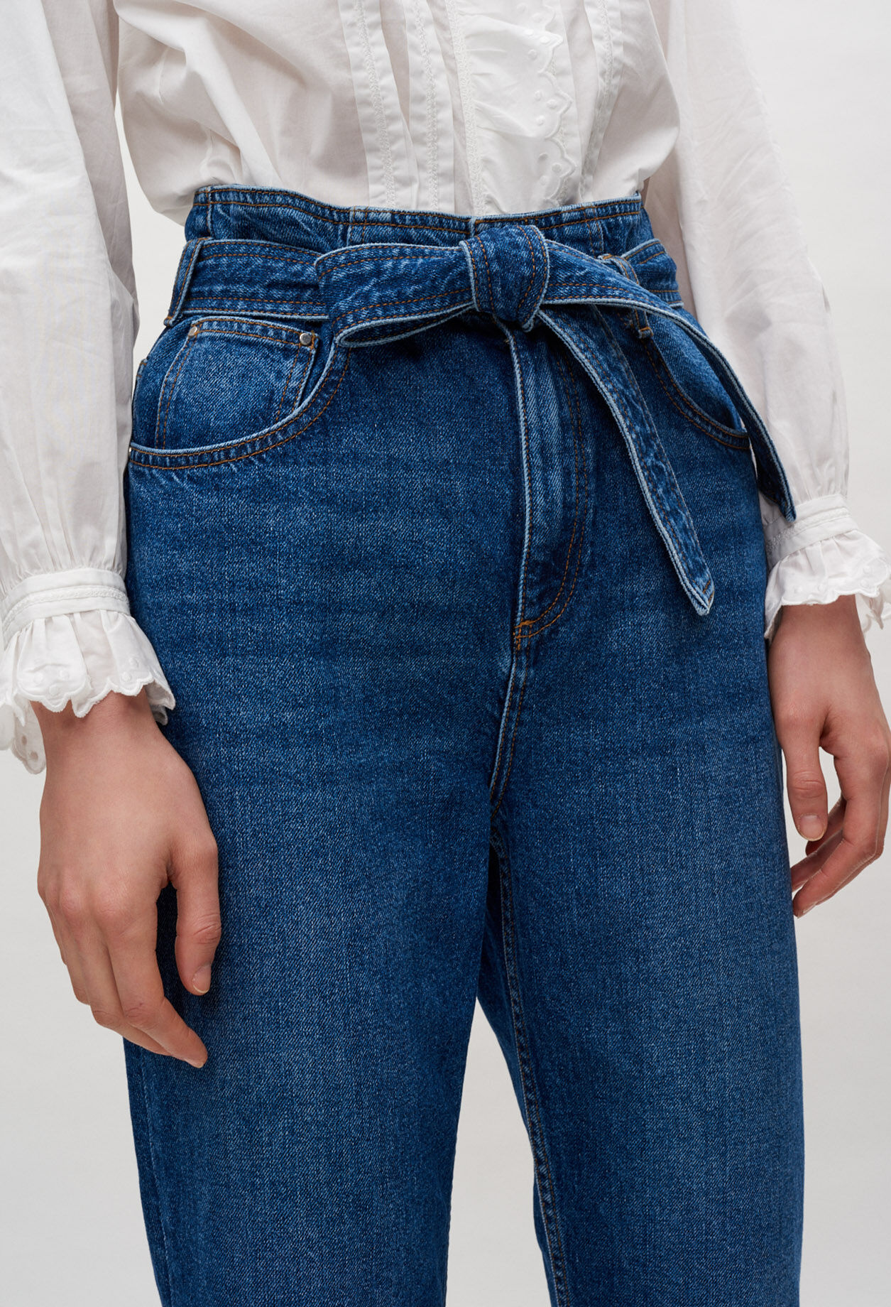 Jean à ceinture