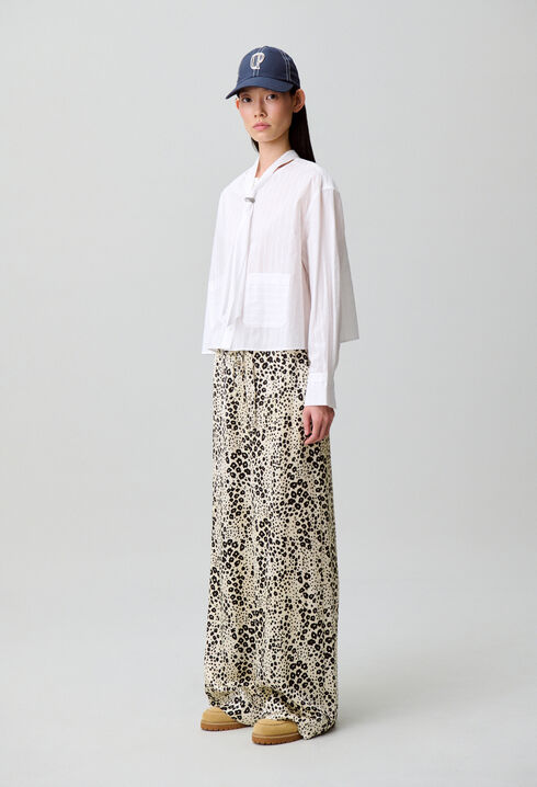 Chemise coton rayures