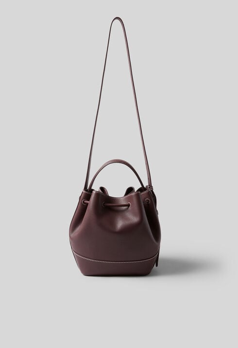 Leather Bucket Bag