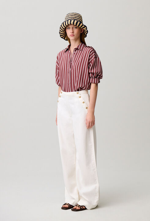 Denim sailor jeans