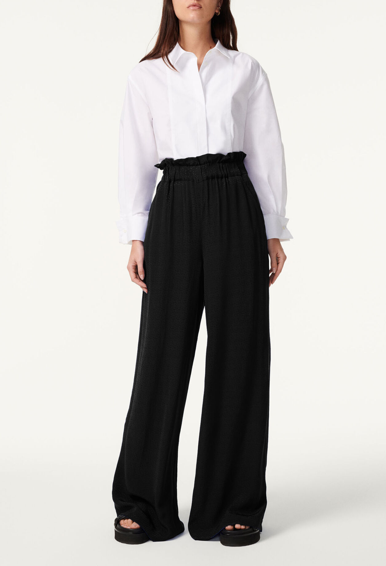 Pantalon évasé