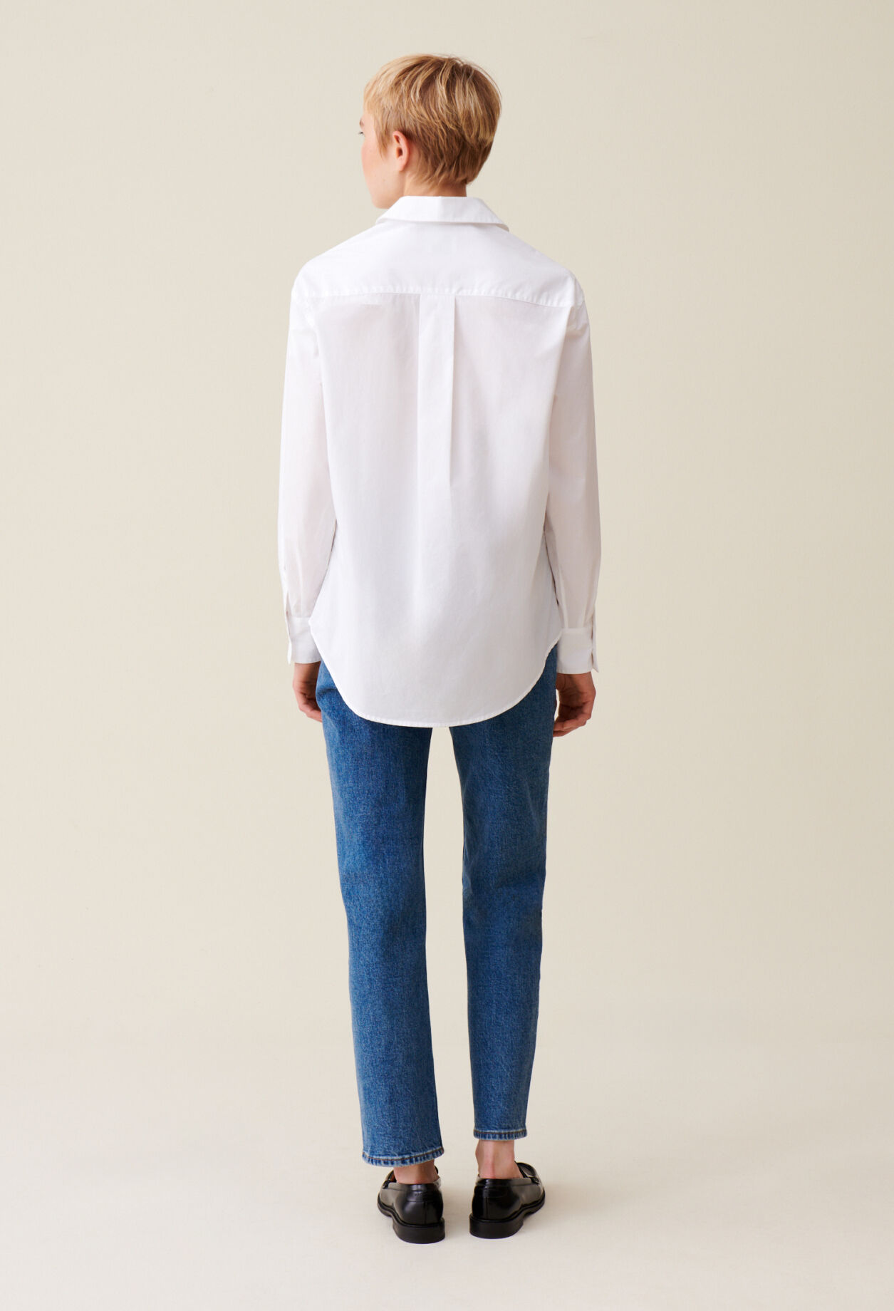 White cotton shirt 