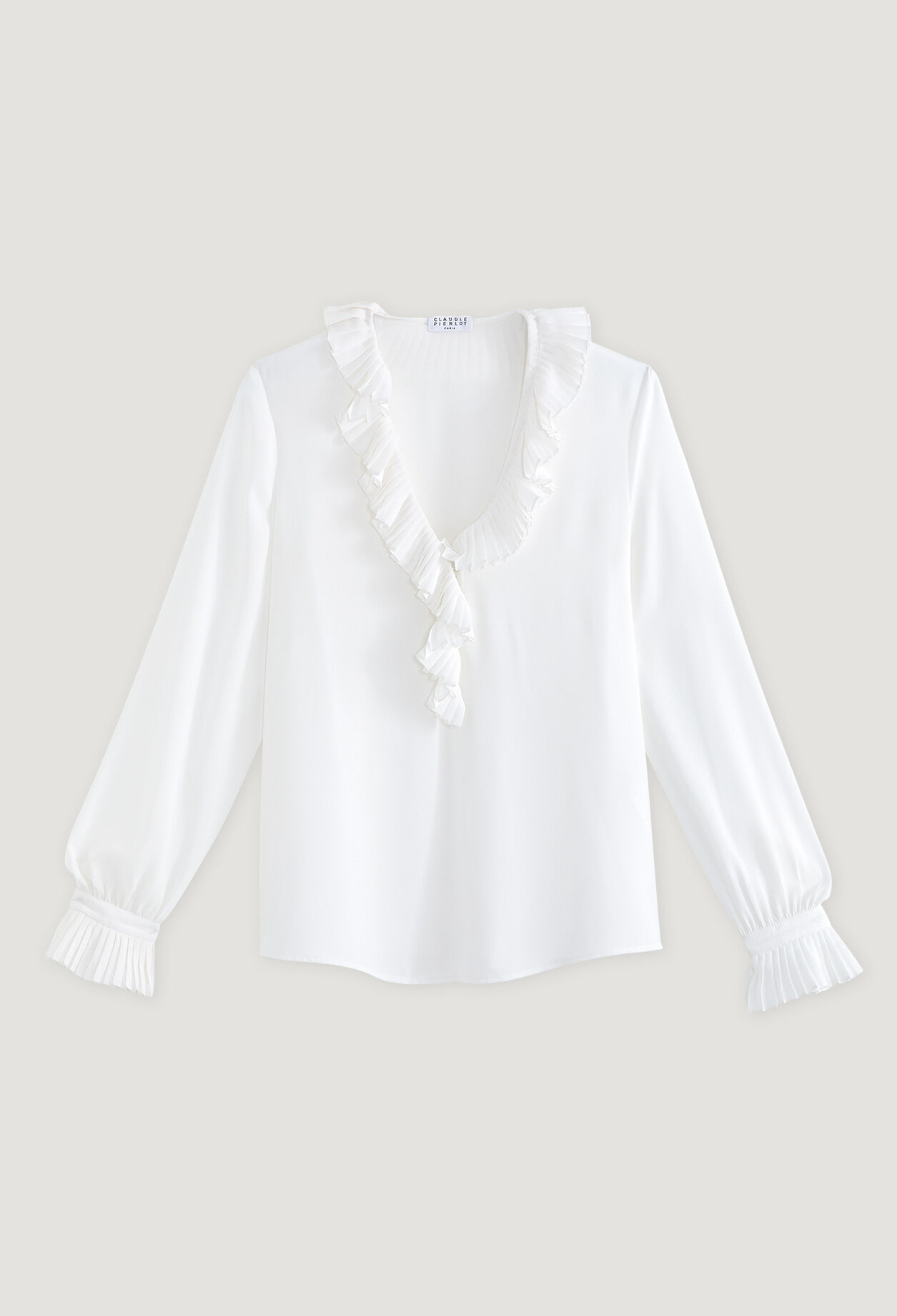 Ruffled blouse