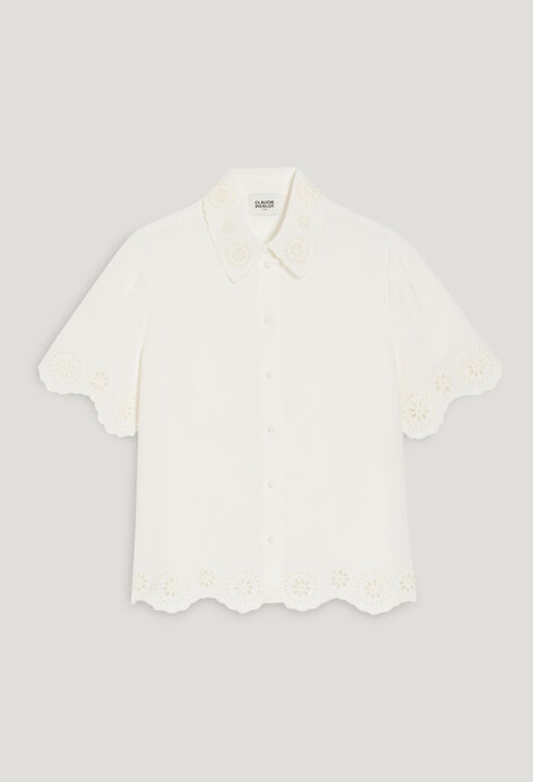 Chemise broderie anglaise