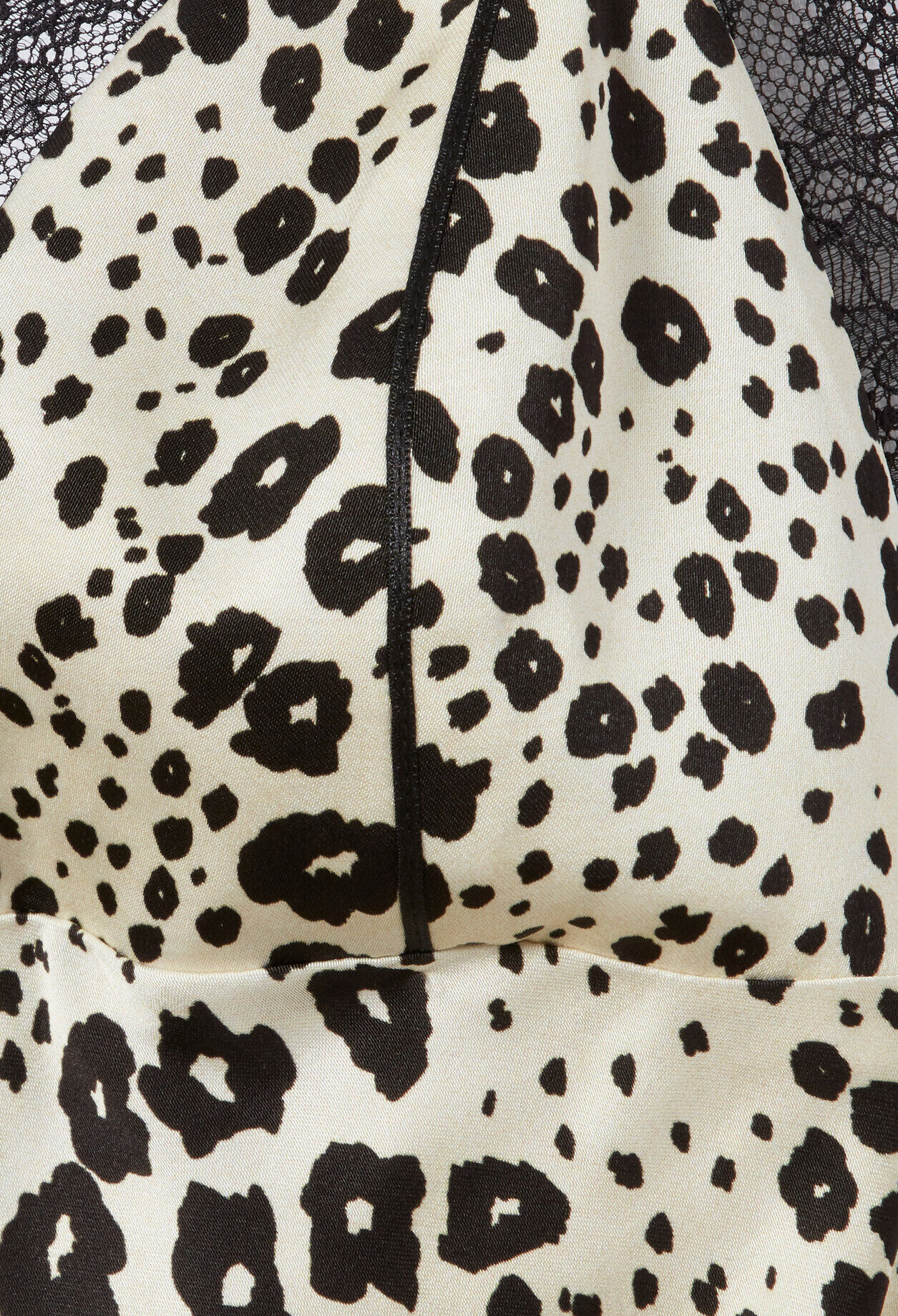 Robe satin imprimé animal