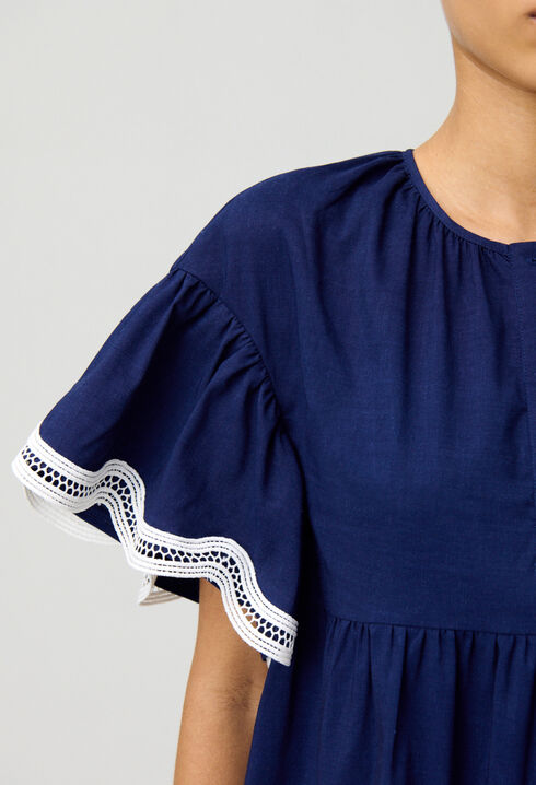 Robe courte babydoll