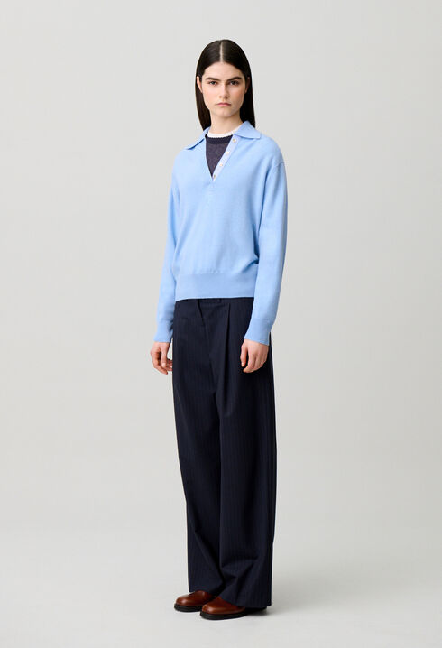 Wool and cashmere jumper