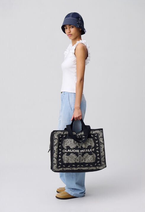 Tote Bag aus recycelter Baumwolle 