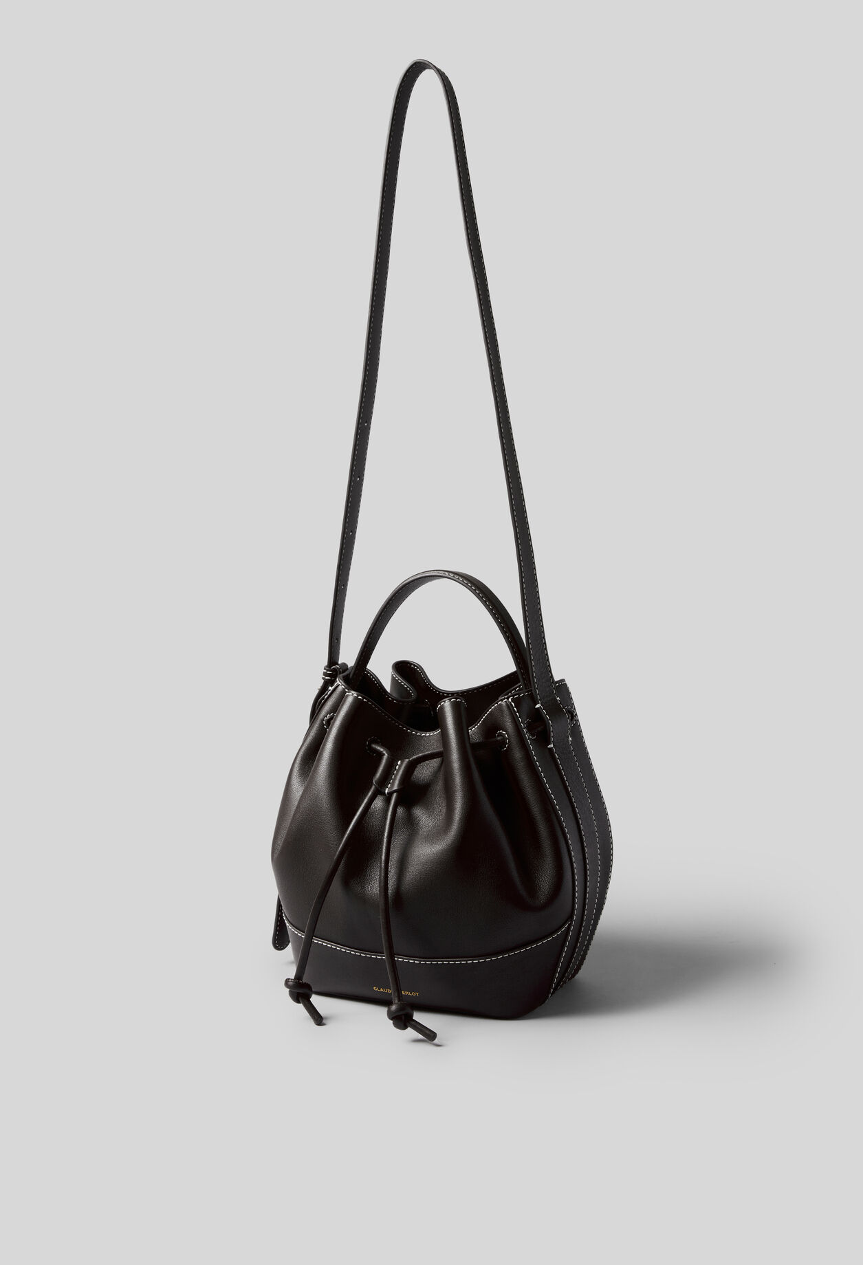 Leather Bucket Bag