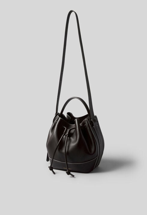 Leather Bucket Bag