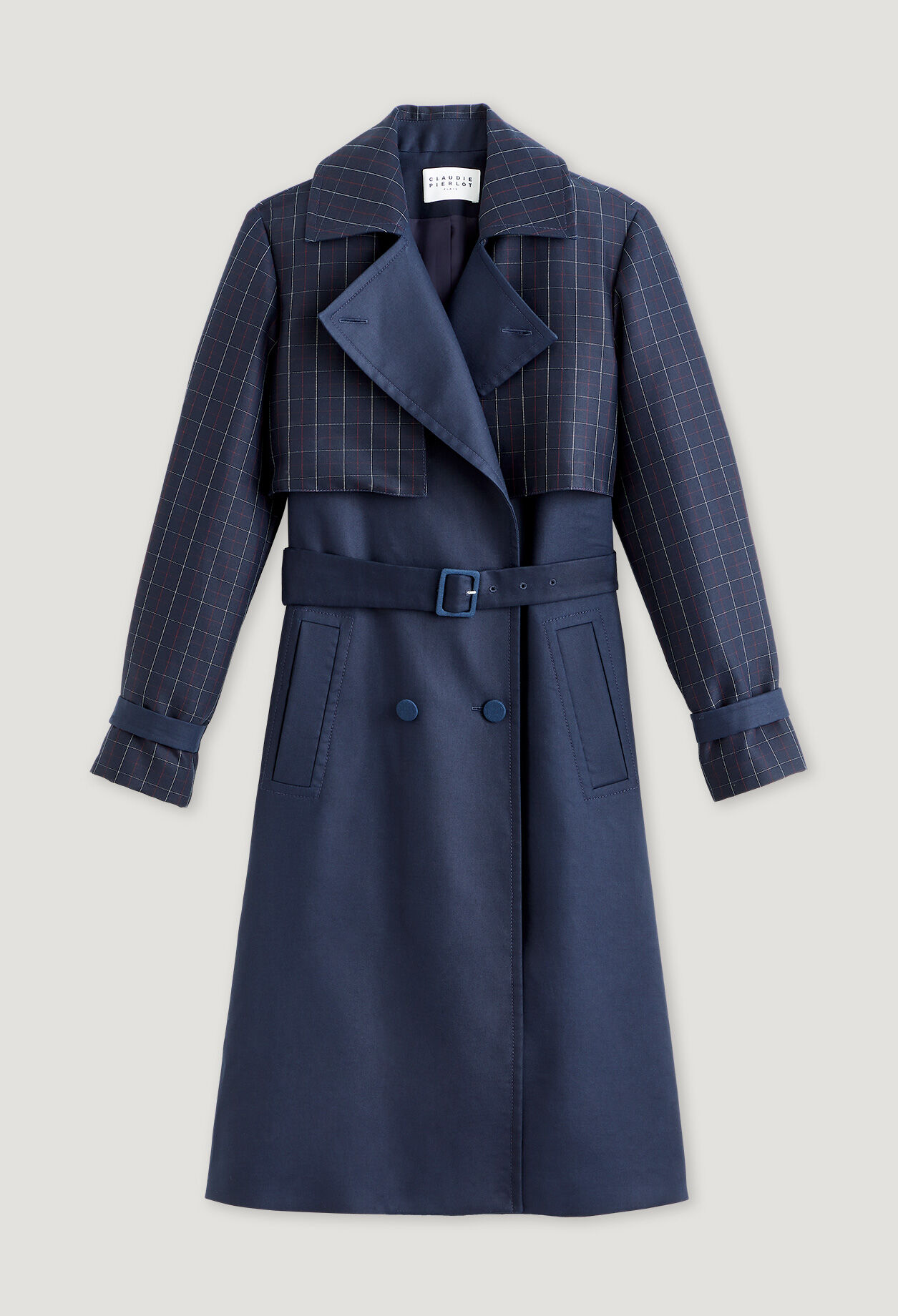 Trenchcoat mit Gürtel