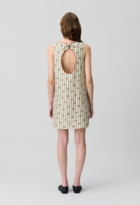 Sleeveless short dress