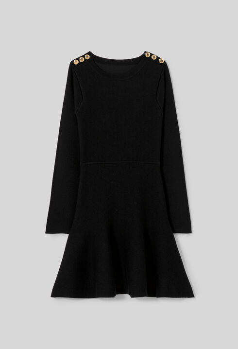 Robe maille patineuse