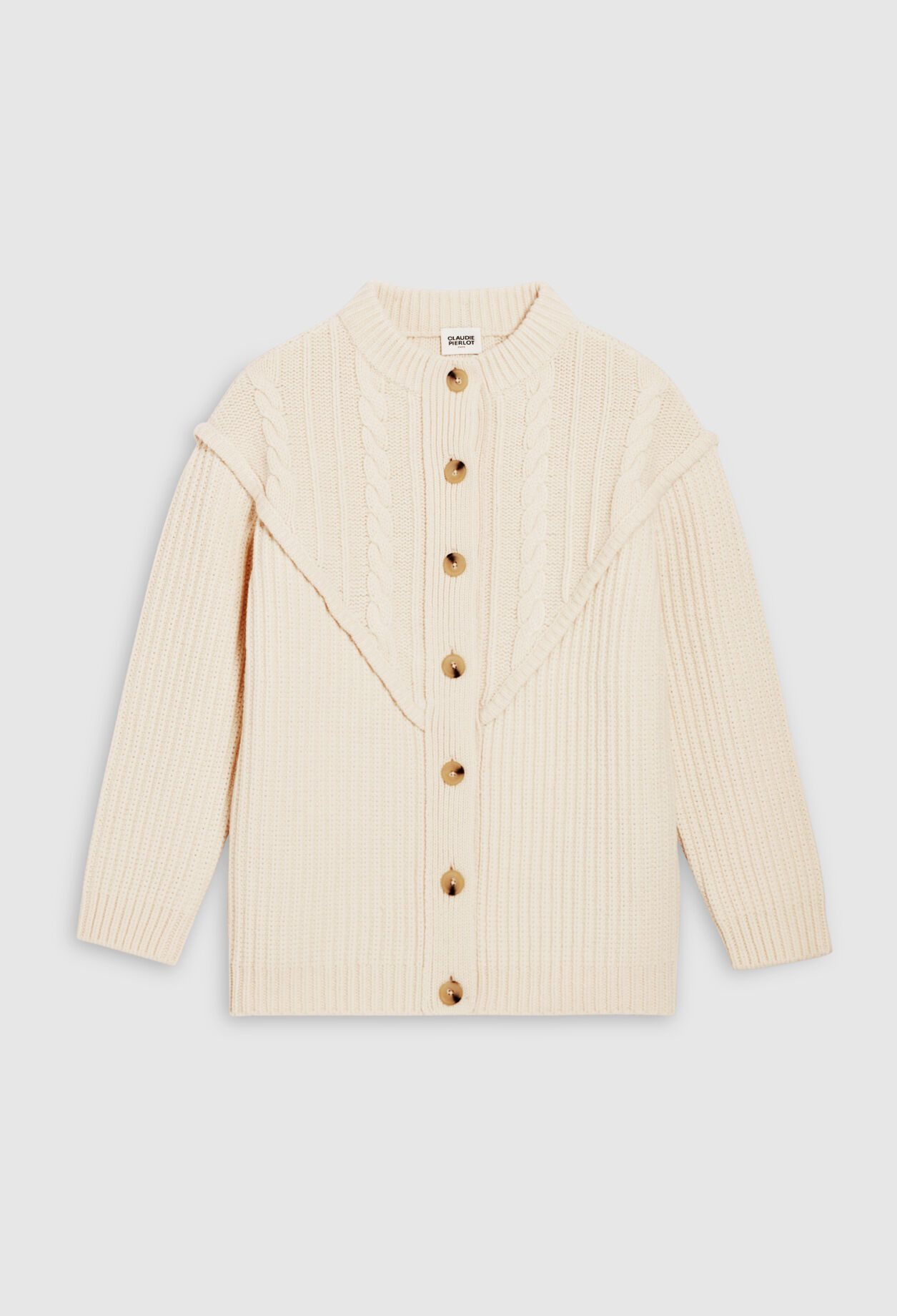 Gilet boutonné laine
