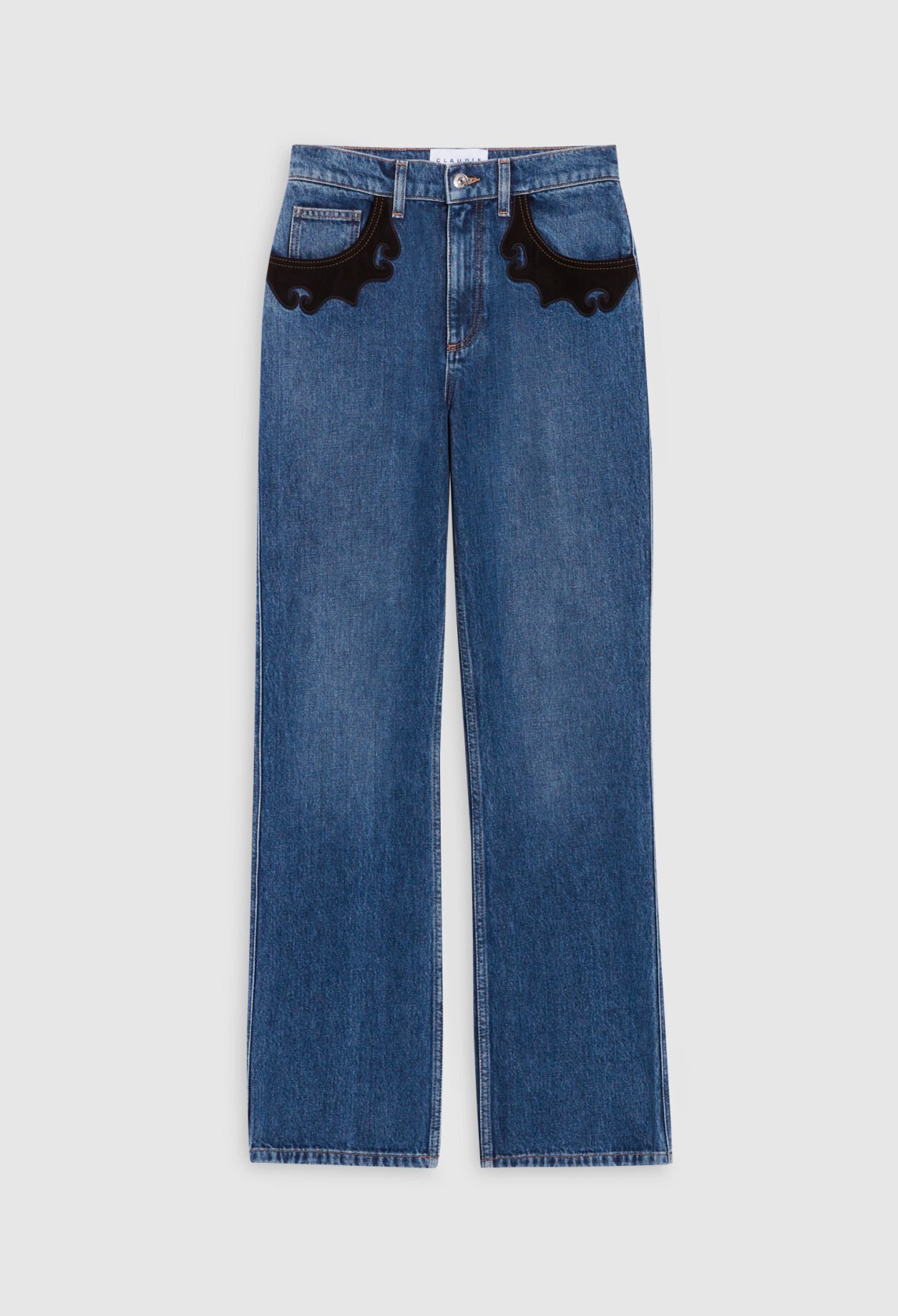 Jean mid-blue western