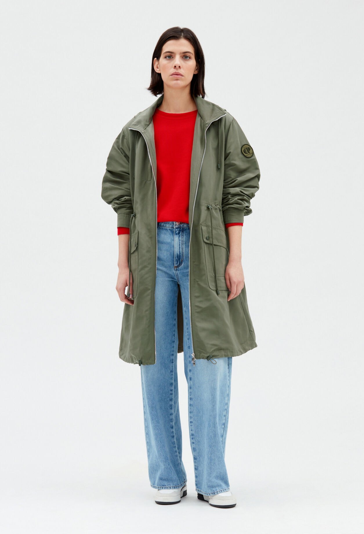 Khaki parka