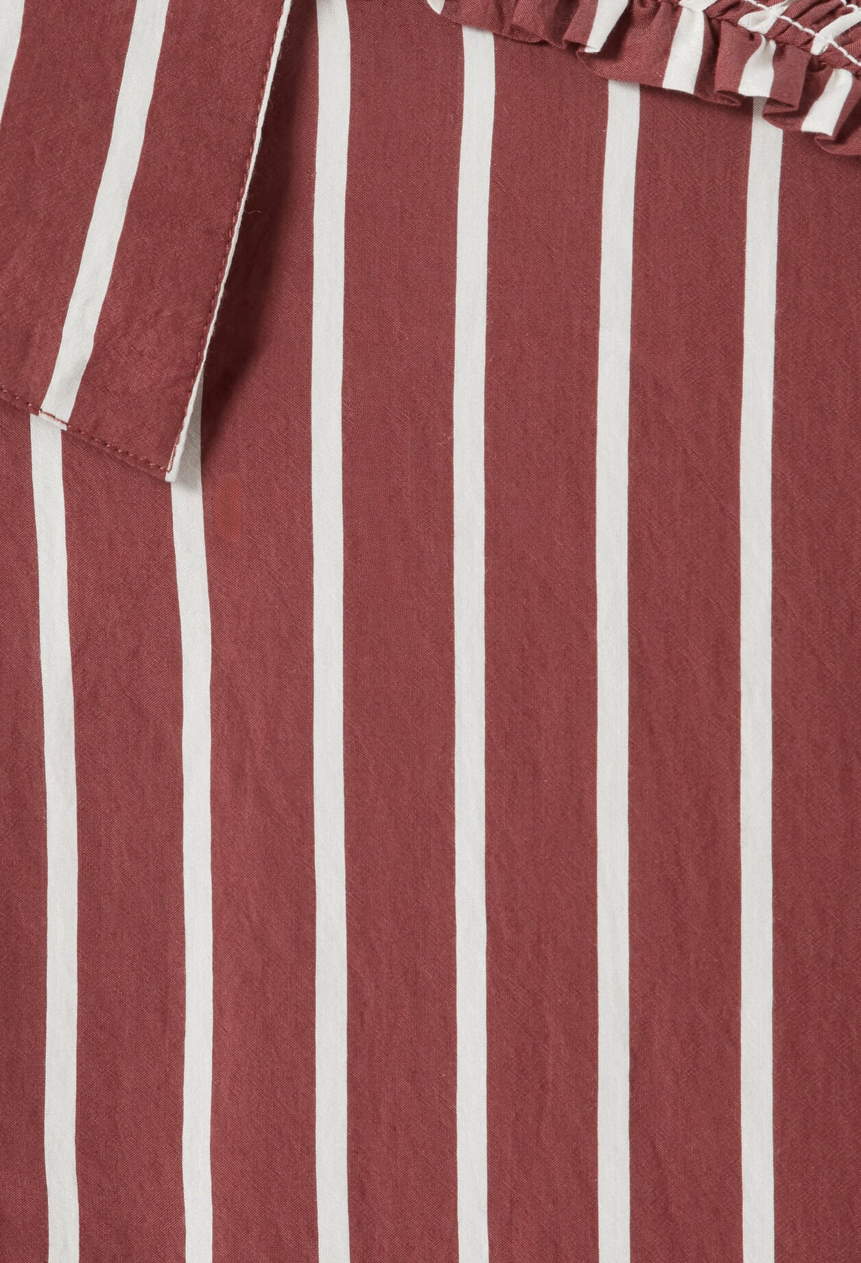 Chemise oversize ray&eacute;e