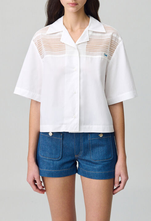 Cropped shirt
