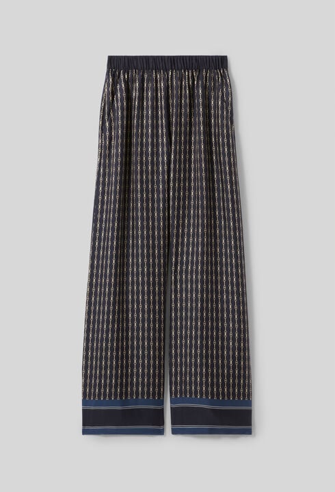 Pantalon fluide imprimé