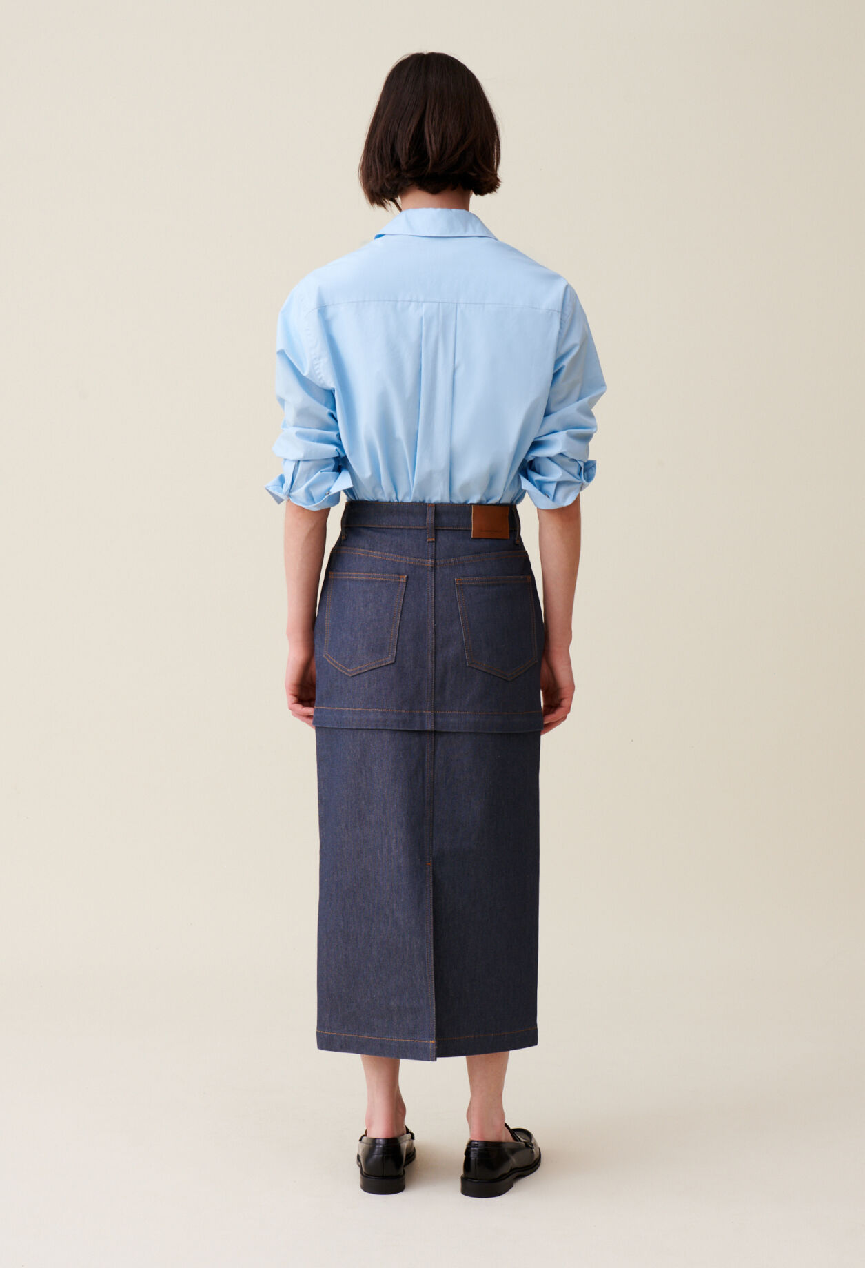 Modulierbarer Jeansrock