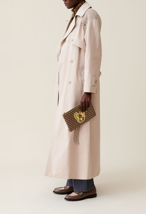 Jean Toto CP monogram clutch