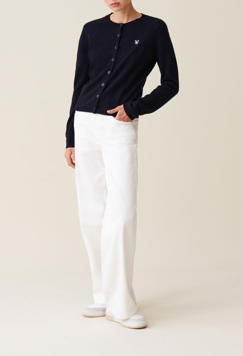 Jean Toto Wollcardigan