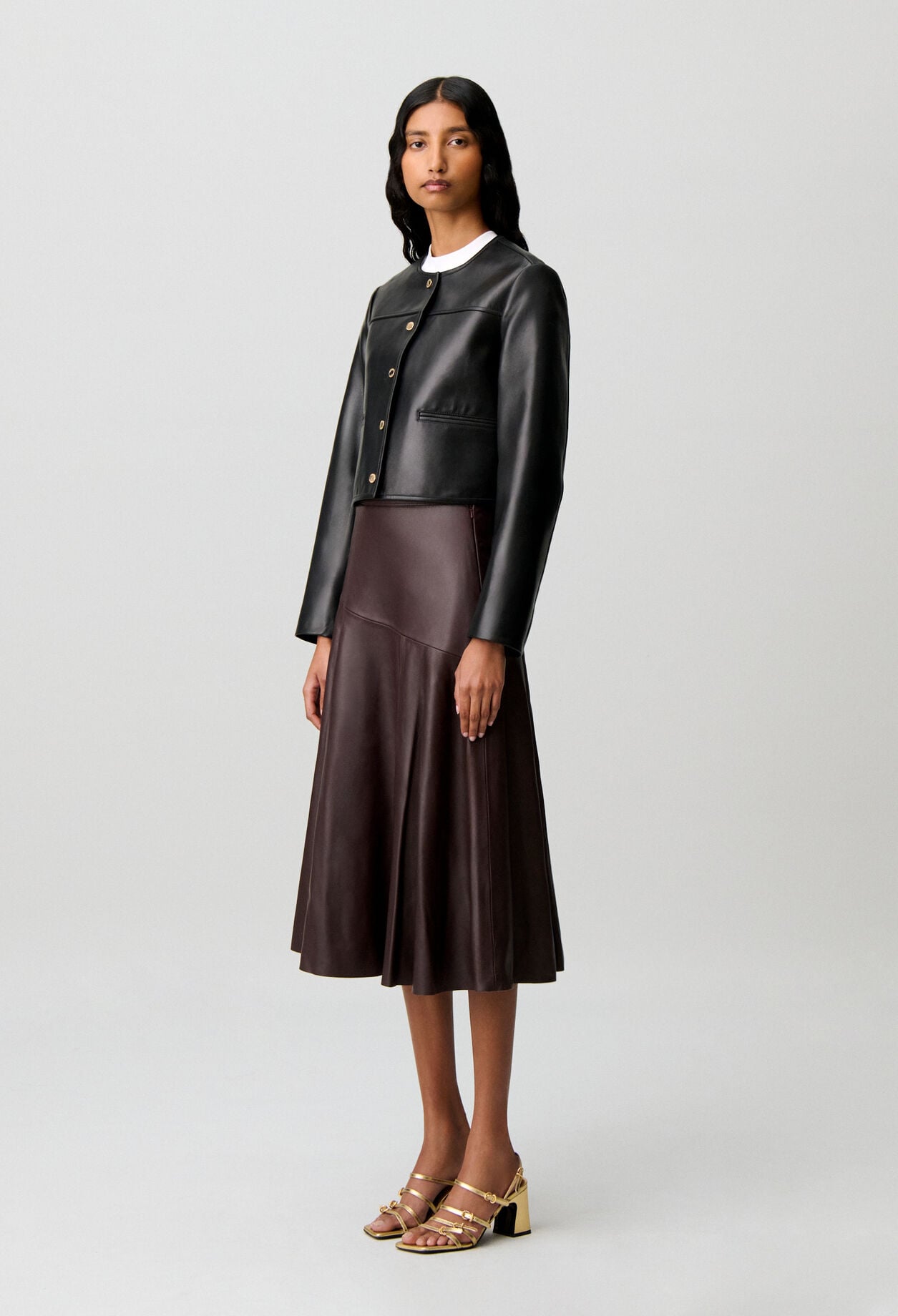 Lederjacke
