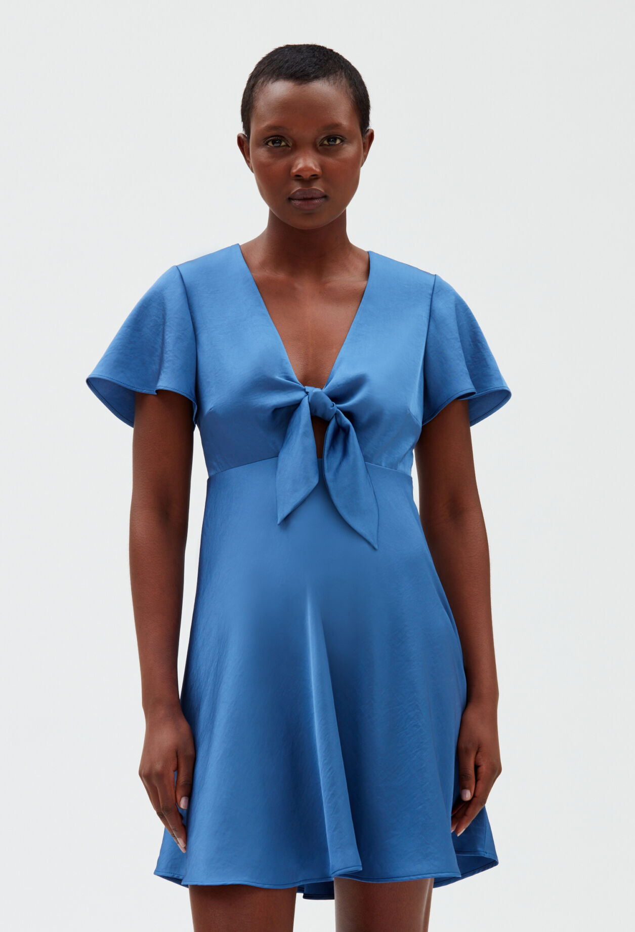 Claudie pierlot robe bleue 2025