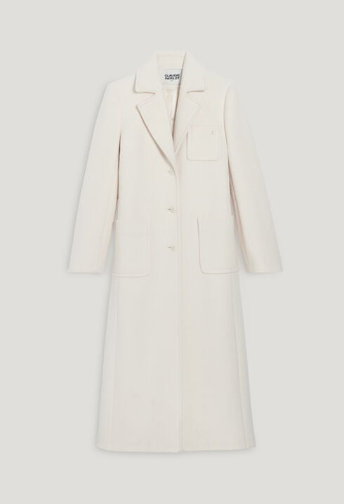 Long ivory coat