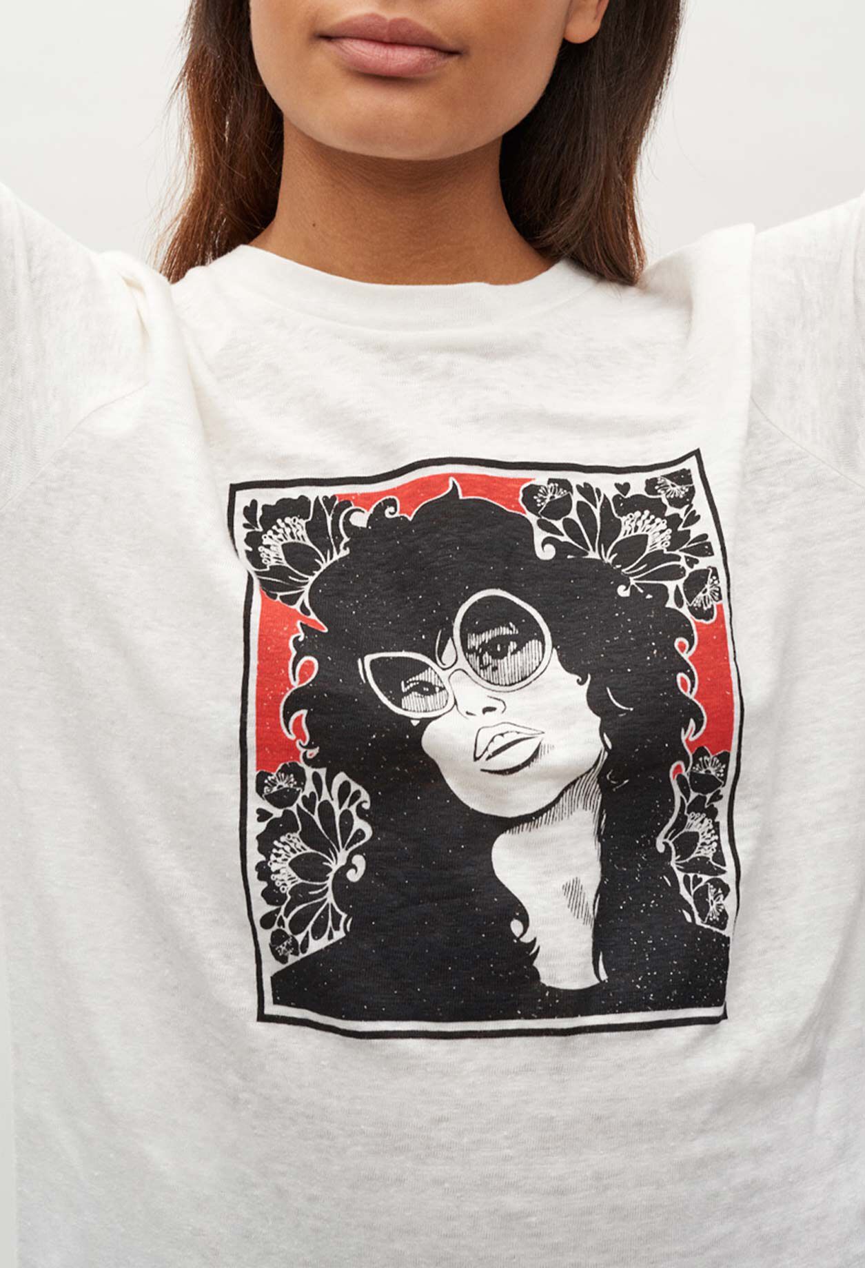 Screen-printed T-shirt