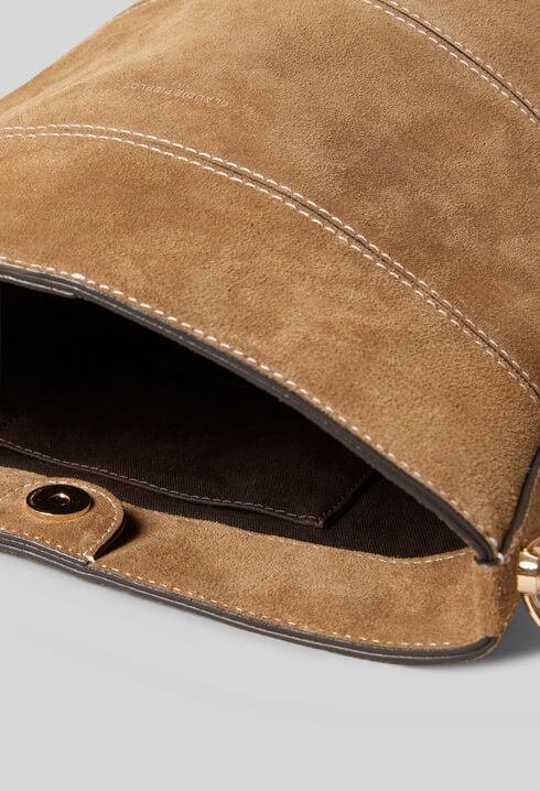 Solveig Suede Bucket Bag