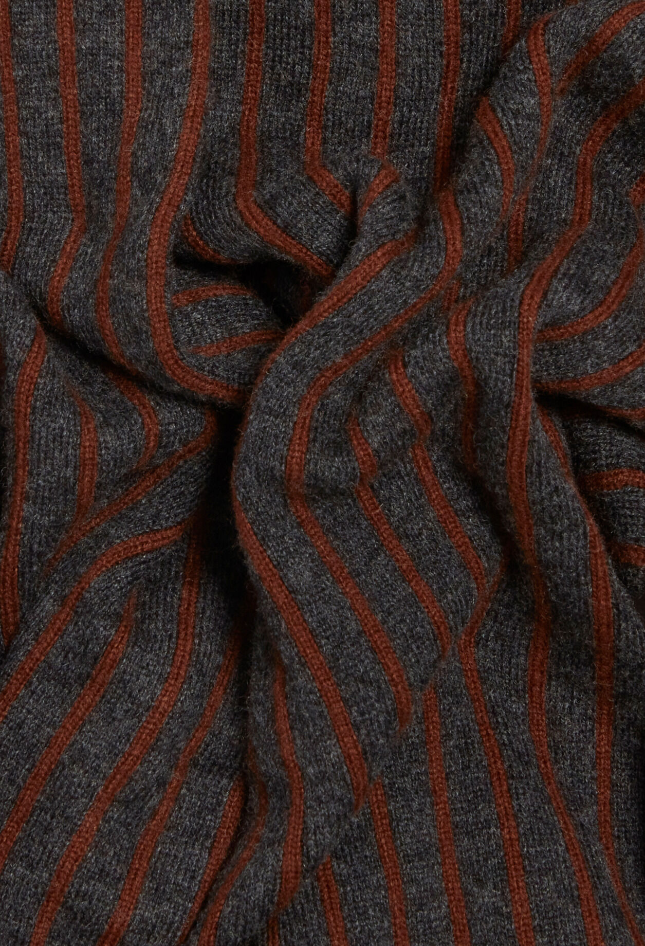 Gestreifter Strick-Cardigan 