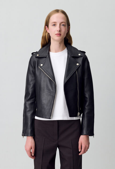 Leather jacket
