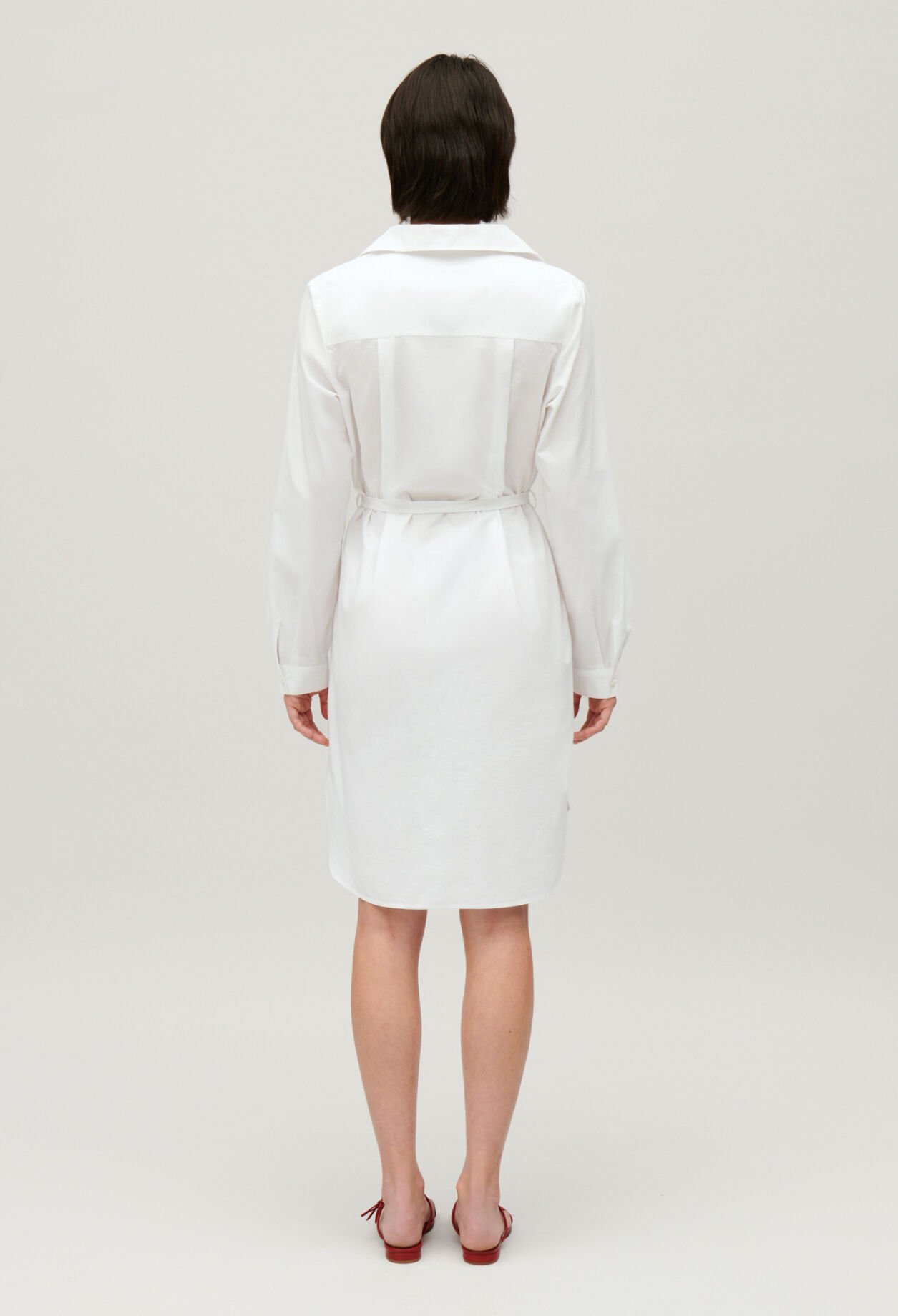 Kurzes Kleid, Polo-Kragen