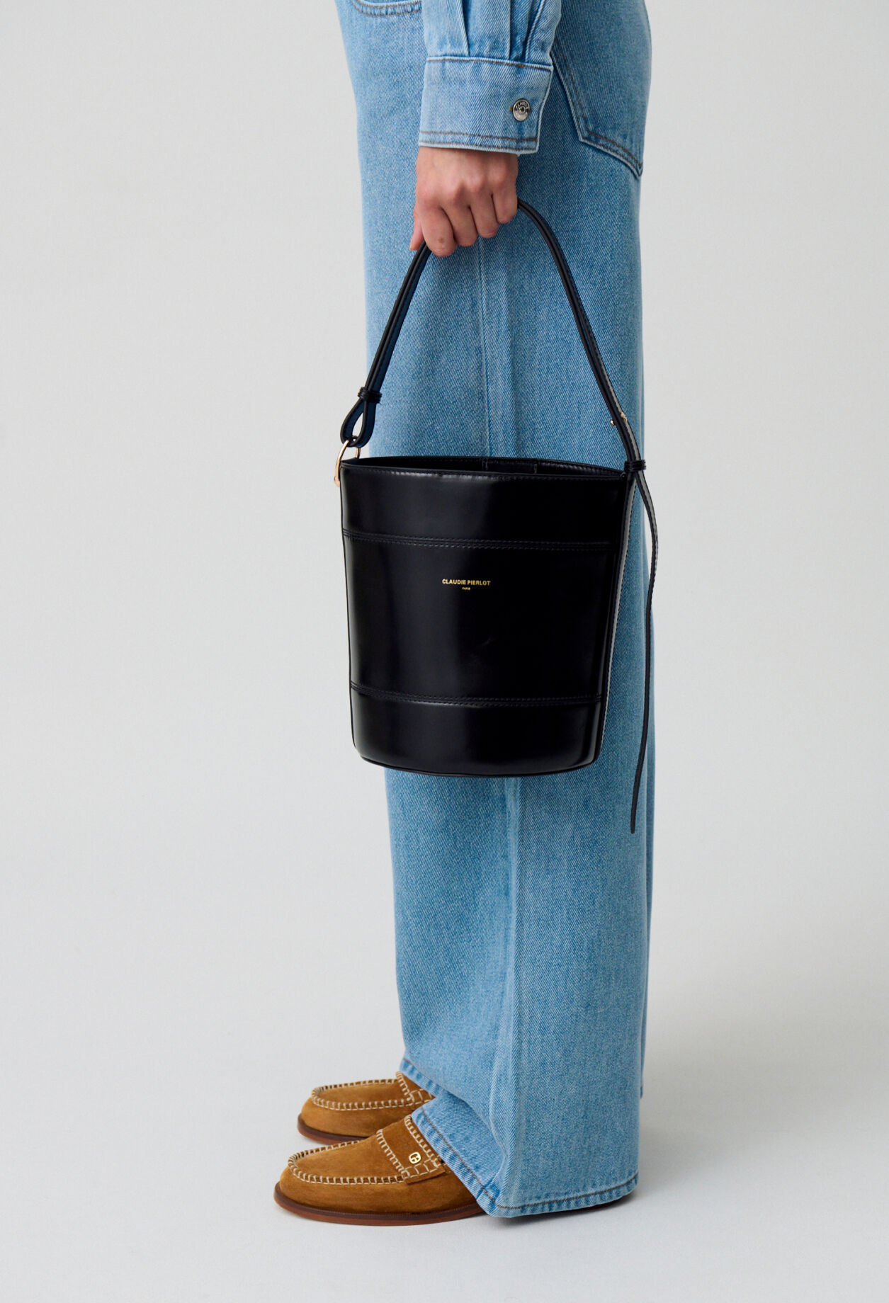 Sac Solveig seau cuir