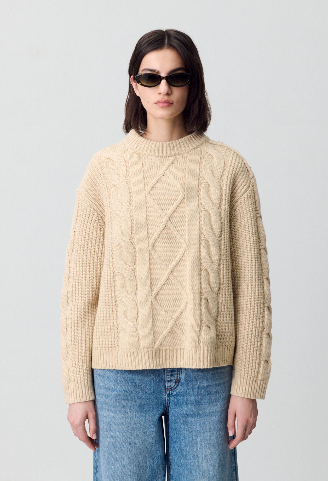 Oversized Chunky Knit Jumper