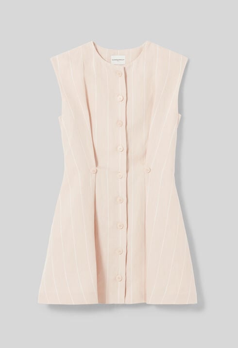 &Auml;rmelloses kurzes Kleid