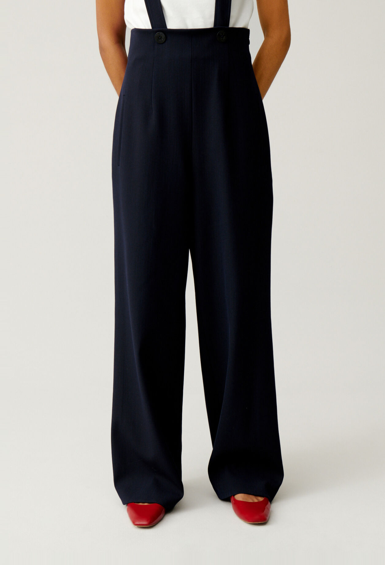 Tr&auml;gerhose Marineblau
