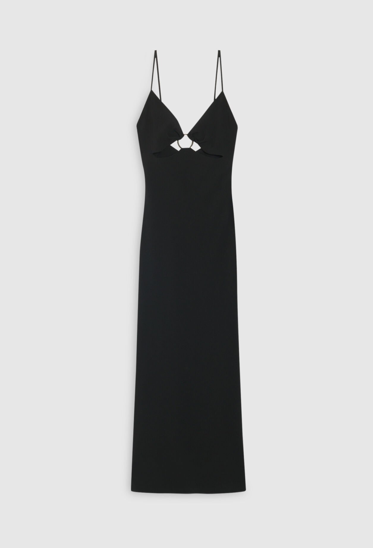 Midi-Kleid mit Schmuckring