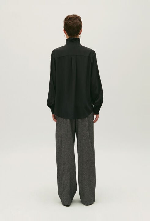 Hemd mit viktorianischem Kragen 