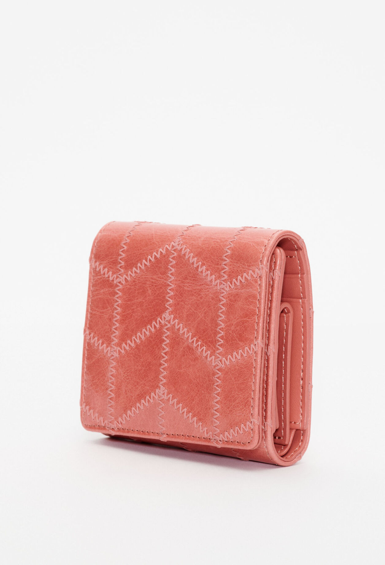 Portefeuille cuir verni