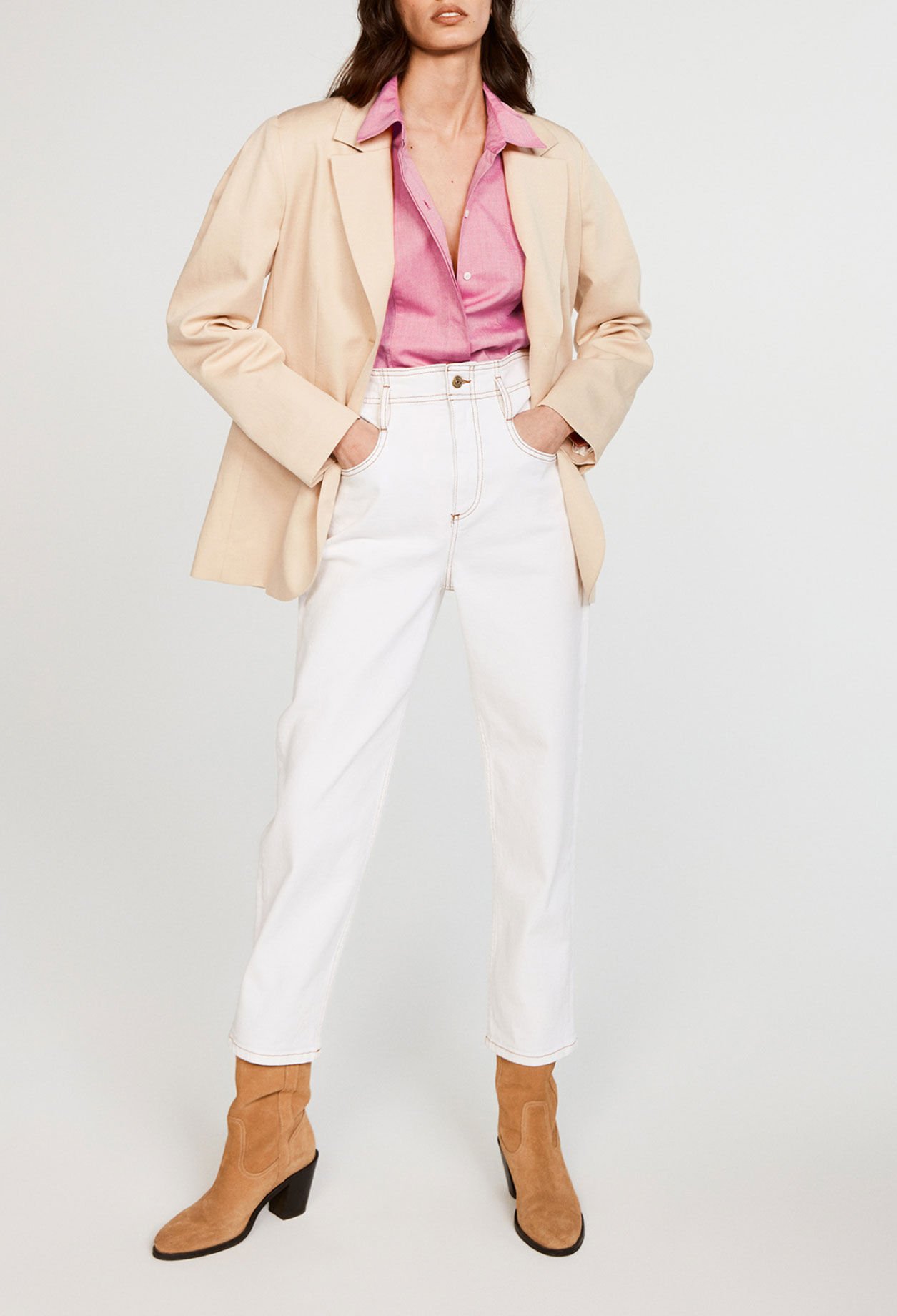 Bluse mit langen Ärmeln