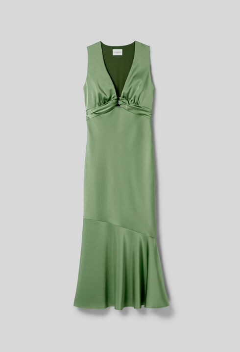 Fließendes Maxikleid