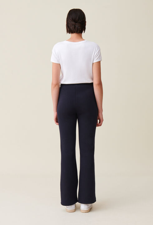Navy comfort trousers