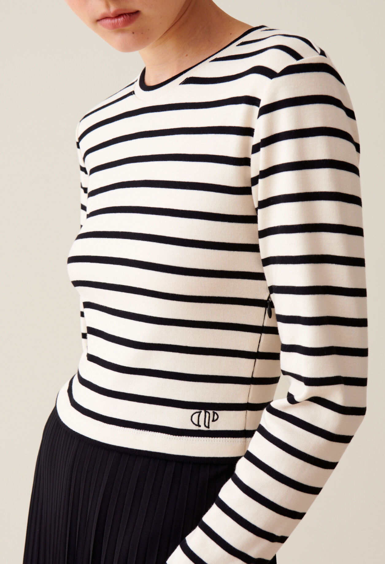 Robe Twist marinière
