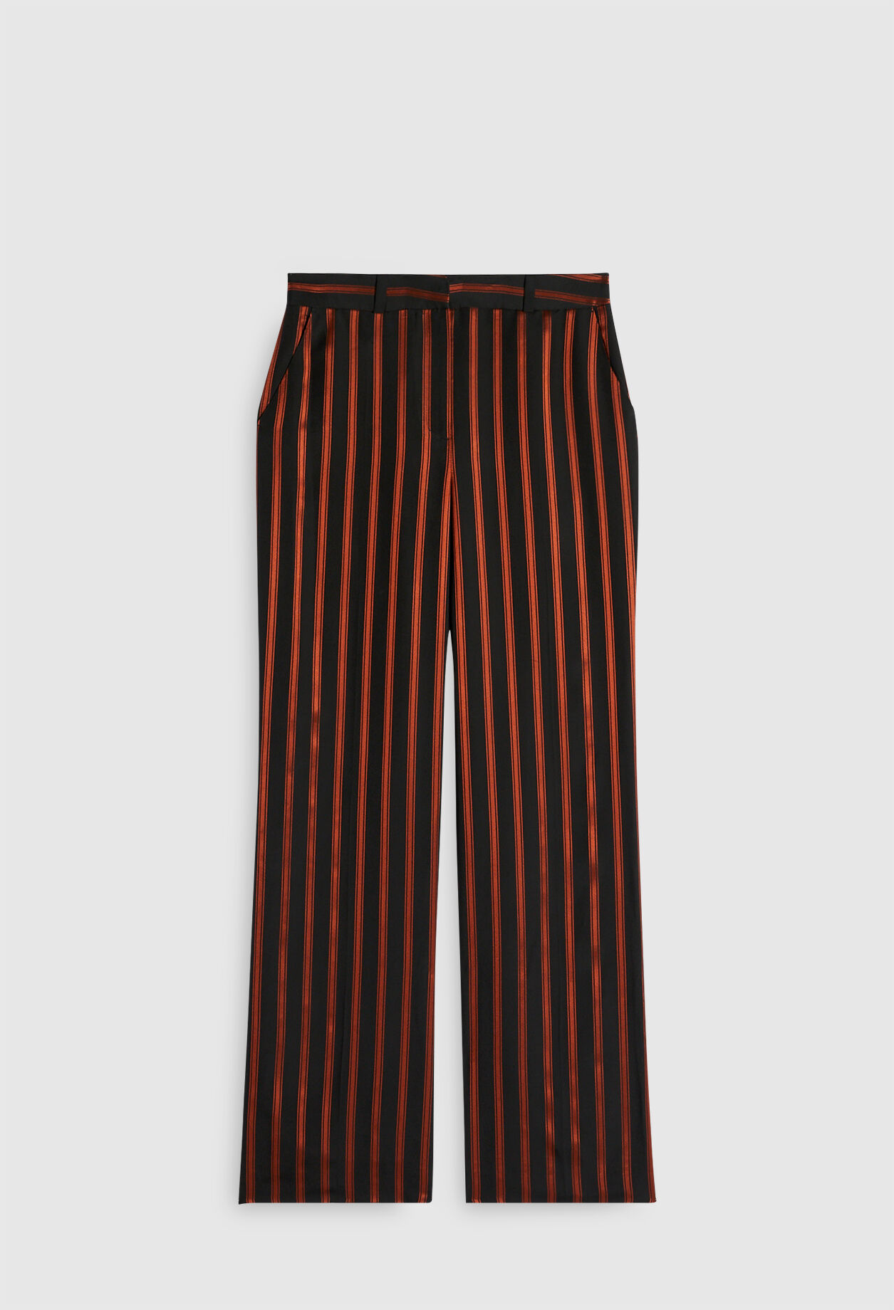 High-waisted trousers