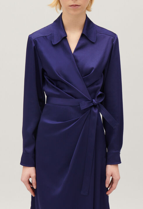 Midi-Wickelkleid