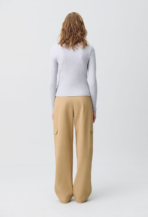 Set aus T-Shirt und Strickjacke