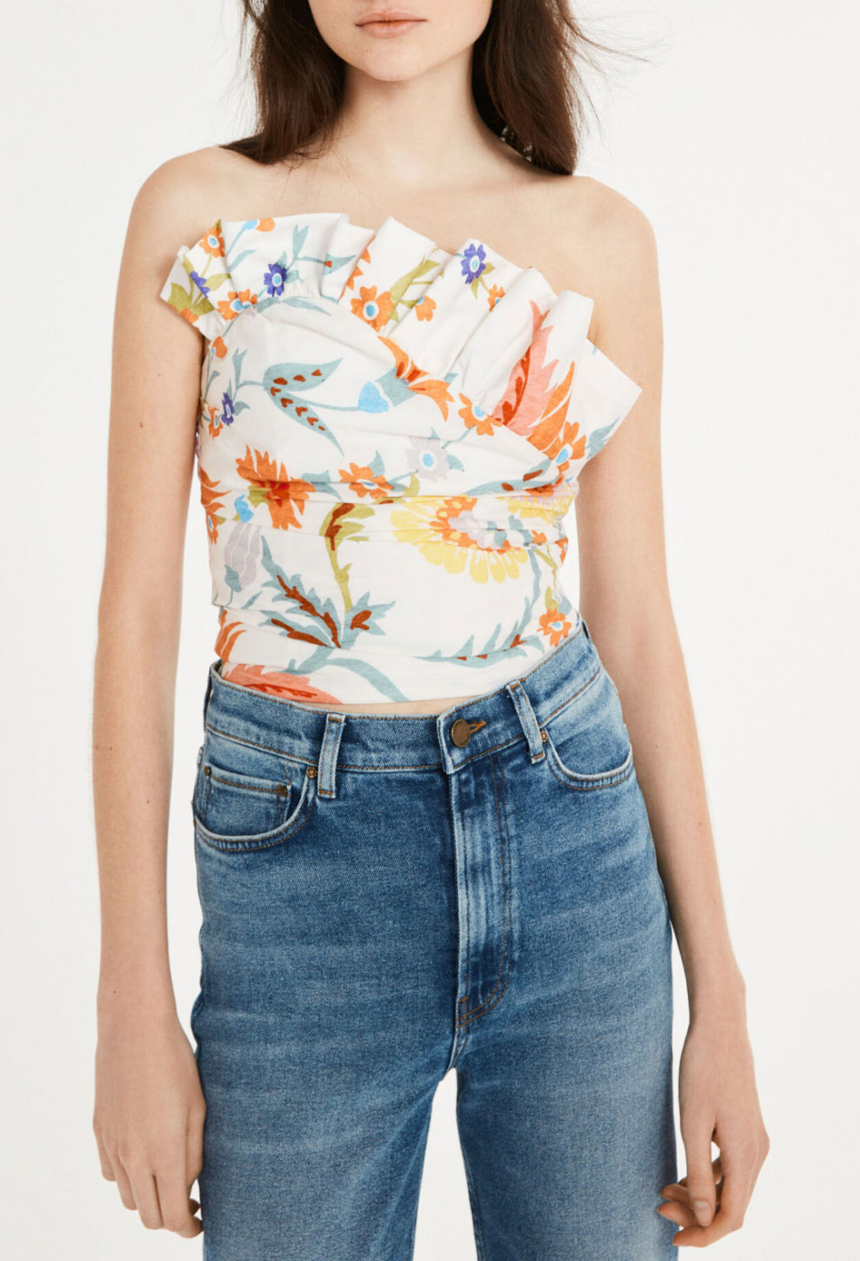 Bedrucktes Bustier